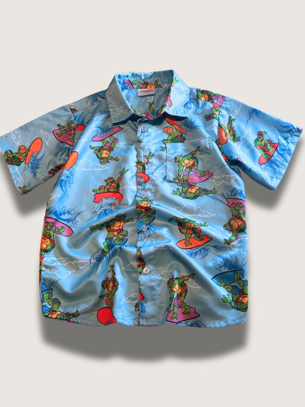 Nickelodeon (2023) Teenage Mutant Ninja Turtles Button-Up